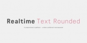 Realtime Text Rounded font download