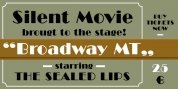 TC Broadway font download