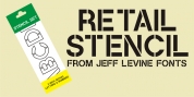Retail Stencil JNL font download