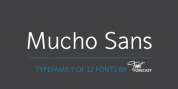 Mucho Sans font download