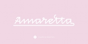Amaretta font download