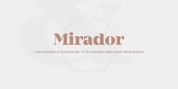 Mirador font download