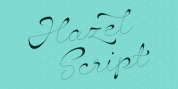 Hazel Script font download