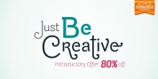 Be Creative font download