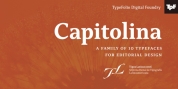 Capitolina font download