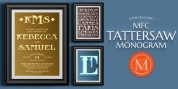 MFC Tattersaw Monogram font download