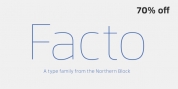 Facto font download