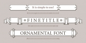 Finetitle font download