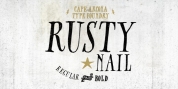 CA Rusty Nail font download