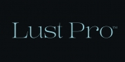 Lust Pro font download