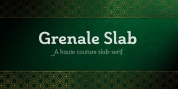 Grenale Slab font download