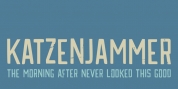 Katzenjammer font download