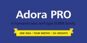 Adora Compressed PRO font download