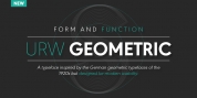 URW Geometric font download