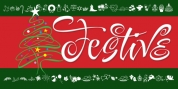 Festive font download