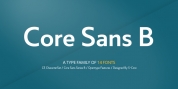 Core Sans B font download