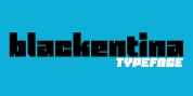 Blackentina 4F font download