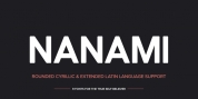 Nanami Rounded Pro font download