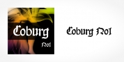 Coburg No1 font download