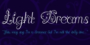 Light Dreams font download