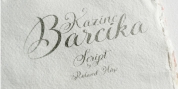 Kazincbarcika Script font download