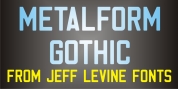Metalform Gothic JNL font download