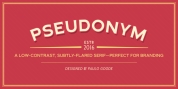 Pseudonym font download