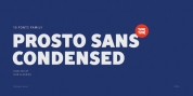 TT Prosto Sans Condensed font download