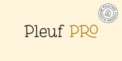 Pleuf Pro font download