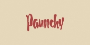 Paunchy font download