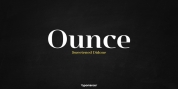 Ounce font download