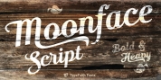 Moonface Script font download