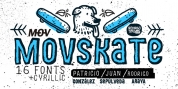 MOVSKATE font download