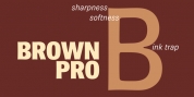 Brown Pro font download