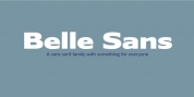 Belle Sans font download