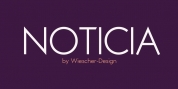 Noticia font download