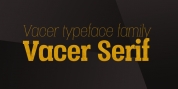 Vacer Serif font download