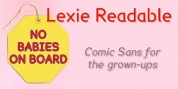 Lexie Readable font download