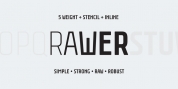 Rawer font download