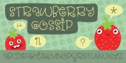 Strawberry Gossip font download