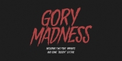 Gory Madness font download