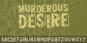 Murderous Desire font download