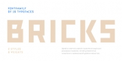 TT Bricks font download