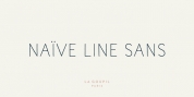 Naive Line Sans font download