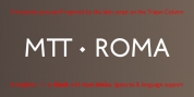 MTT Roma font download