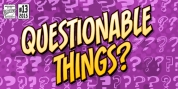 Questionable Things font download