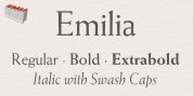 Emilia font download