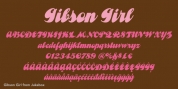 Gibson Girl JF font download