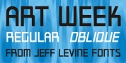 Art Week JNL font download