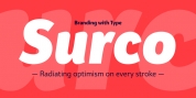 Bw Surco font download